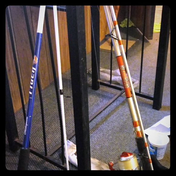 Fishing poles - Picture 1 of 4